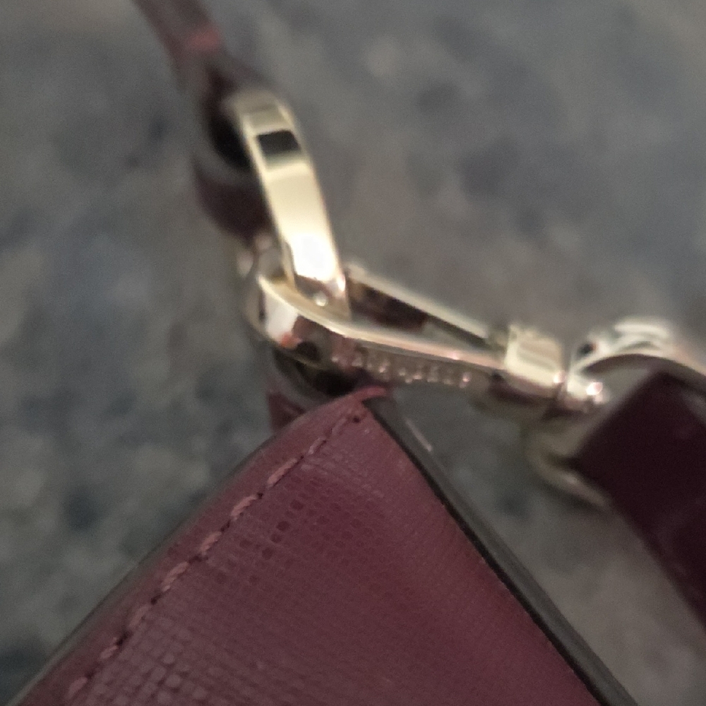 Kate Spade Perry Wine Shoulder Bag with Removable Strap - Picture 4 of 7